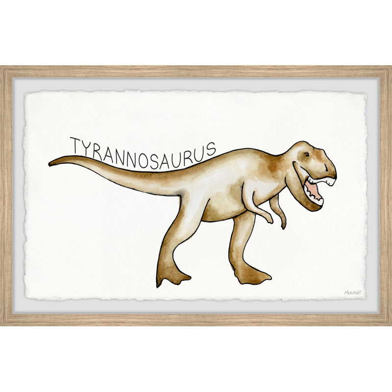 Bradcliff Tyrannosaurus Framed Print, 8" H x 12" W x 1.5" D