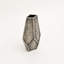 Vases décoratifs en nickel antique en aluminium - ensemble de 3 pour des décorations de table élégantes et une décoration polyvalente