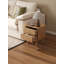 40cm W Solid Wood Bedside Table-1924326569