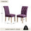 Chaise Parson rembourrée et capitonnée Charlotte-1786669699