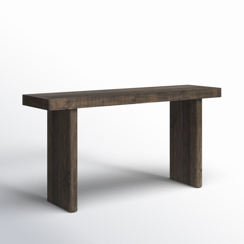 Console en bois massif 60 po Thompkins, Brun