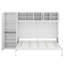 Grand lit escamotable avec armoires-397920238