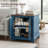 23.6" Retro End Table with Storage-598708633