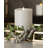 Classic Real Wax Body Flickering Flameless Battery Powered LED Pillar Candle-91336546-91336550