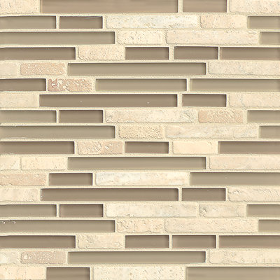 Eclipse Glass Linear Mosaic Wall Tile