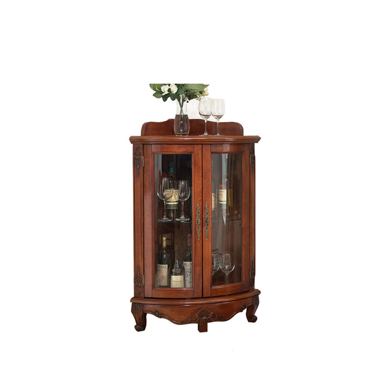 Armoire de coin 19,69 po, H 42,91 po x l 19,69 po x P 19,69 po