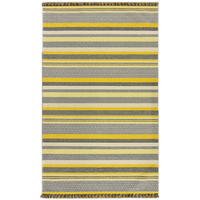 Aztec Striped Hand Woven Area Rug
