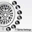 Pomme de douche fixe 1,8 GPM GPM-100682931