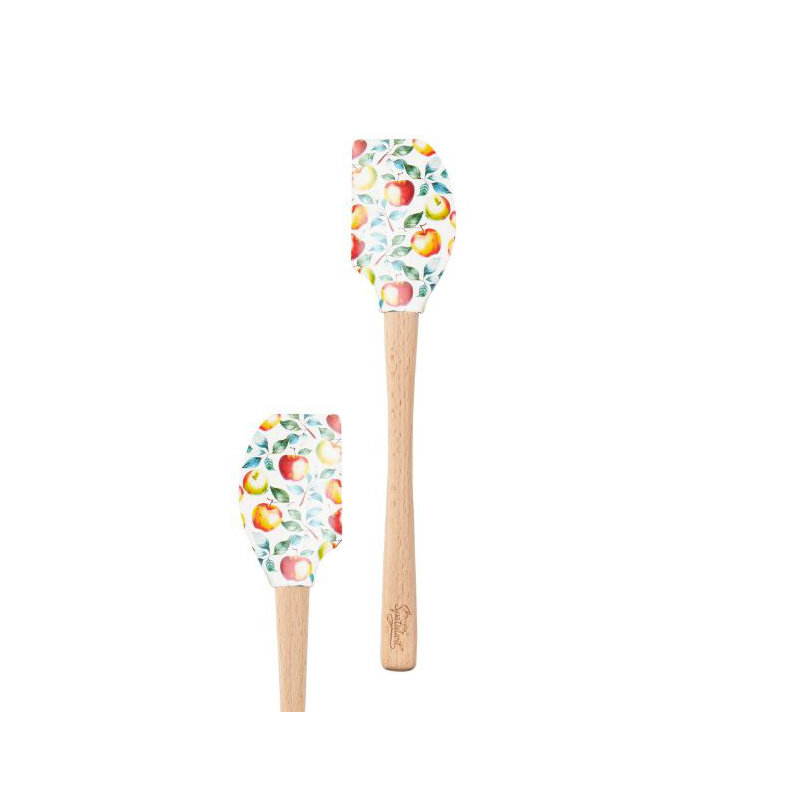 Spatulart Apple Orchard Wood Handled Spatula