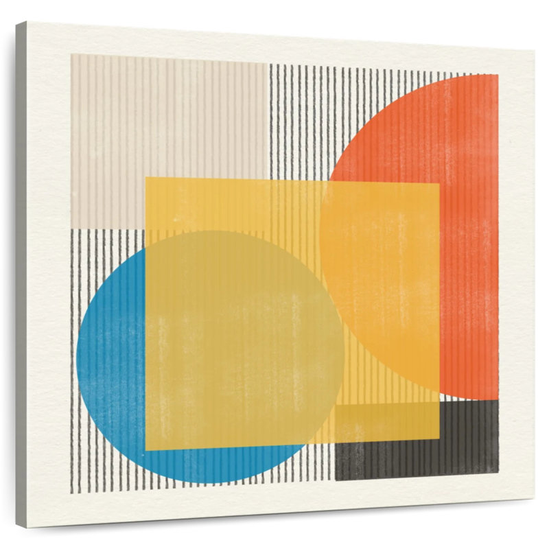 Objet moderne Mid-Century n ° 2, H 16 po x l 16 po