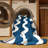 Machine Washable Botanical Brown Area Rug-677780357