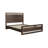 Rosy Solid Wood Platform Bed-94192610