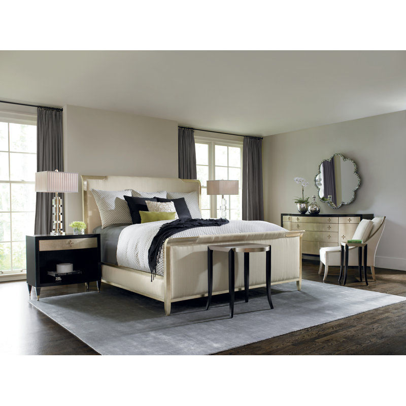 Caracole Classic Upholstered Bed, King