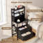 43cm W Metal Bedside Table