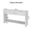 Console Elegant Farmhouse White-352974761