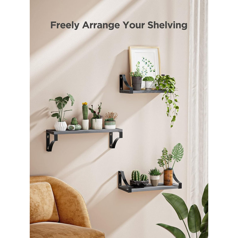 Floating Shelf, Grey