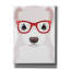«Ferret portant des lunettes de hipster 4» par Furbaby Affiliates, art mural sur toile-1858583357