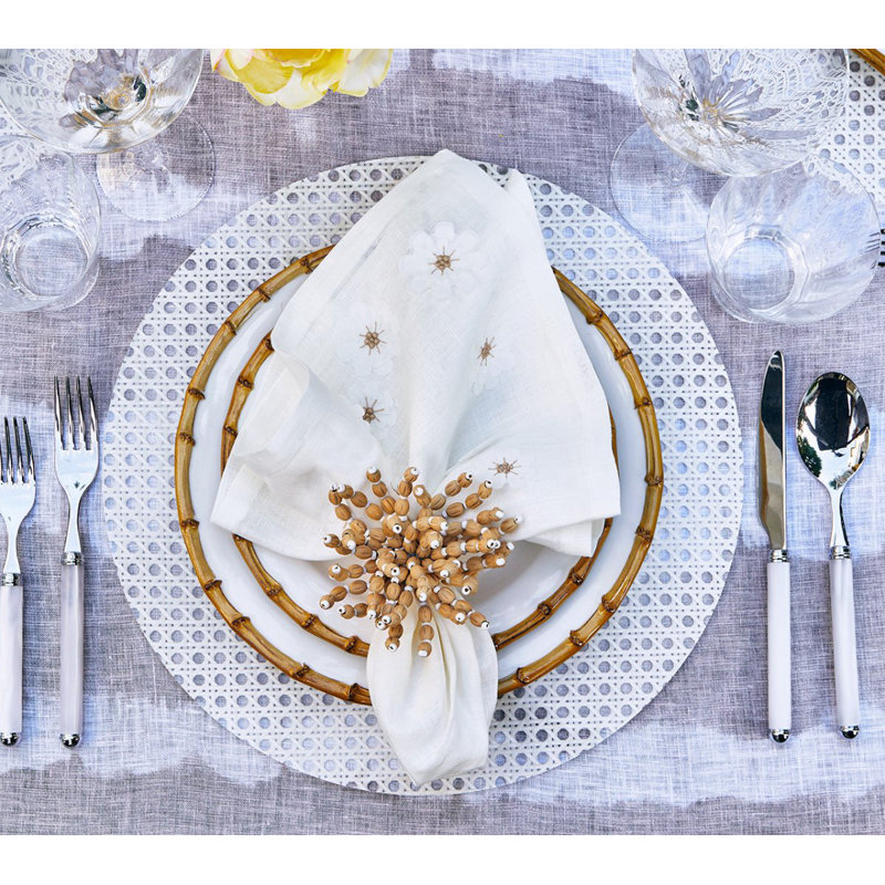 Reed Placemat, White