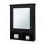 Armoire à pharmacie Poston avec porte et miroir inclus-5098878