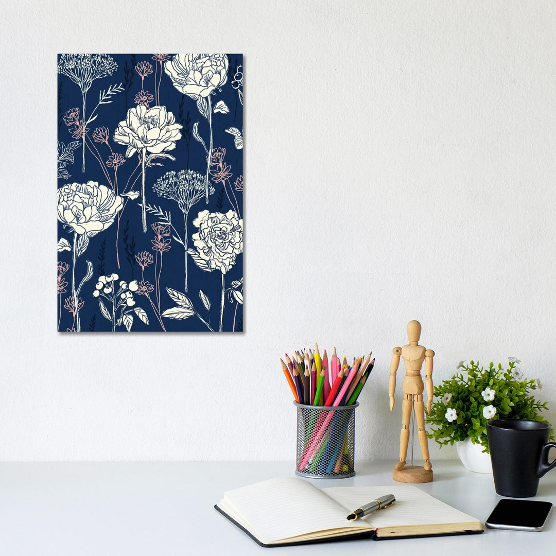 Wild Blooms by Joy Ting - Wrapped Canvas Gallery-Wrapped Canvas Giclée