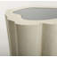 Amorphous Cocktail Table W/Glass Top-1513112482