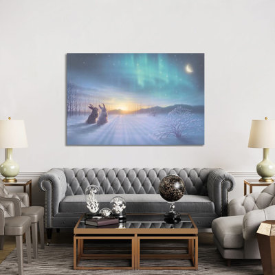 Lovely, Lovely Night 1 Piece Wrapped Canvas Wall Art