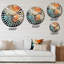 Yaakov - Horloge murale peinture abstraite-493957528