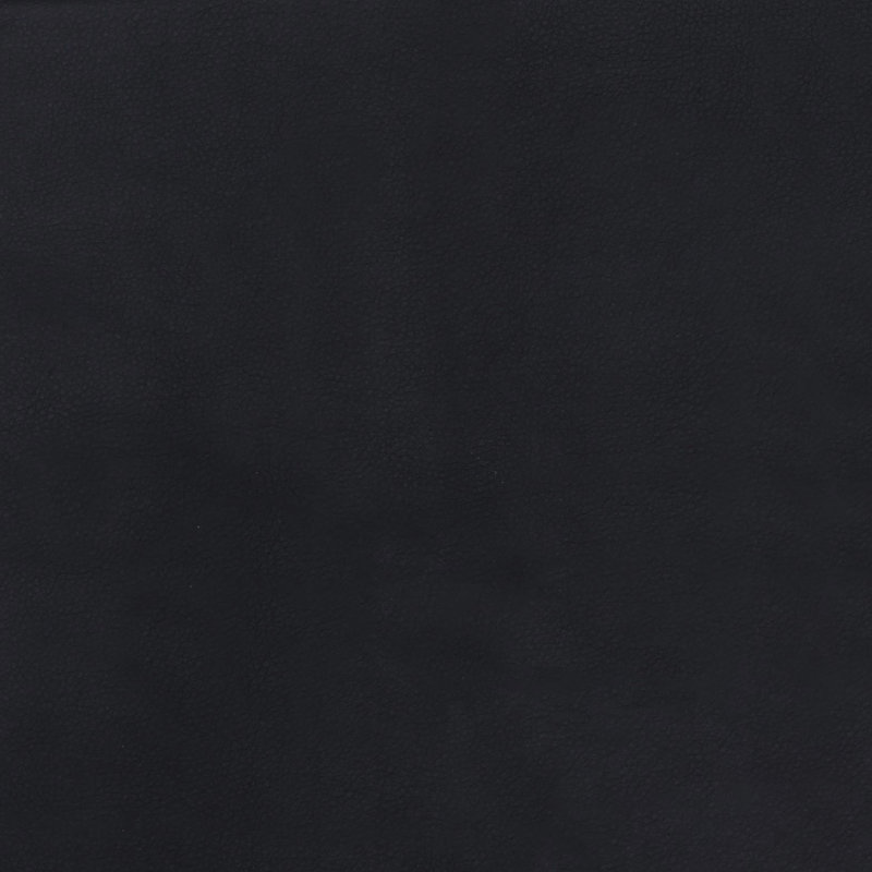 Élégant tabouret de bar noir rembourré de mousse avec des pieds et un rembourrage en métal pour le cadre brillant de la salle à manger