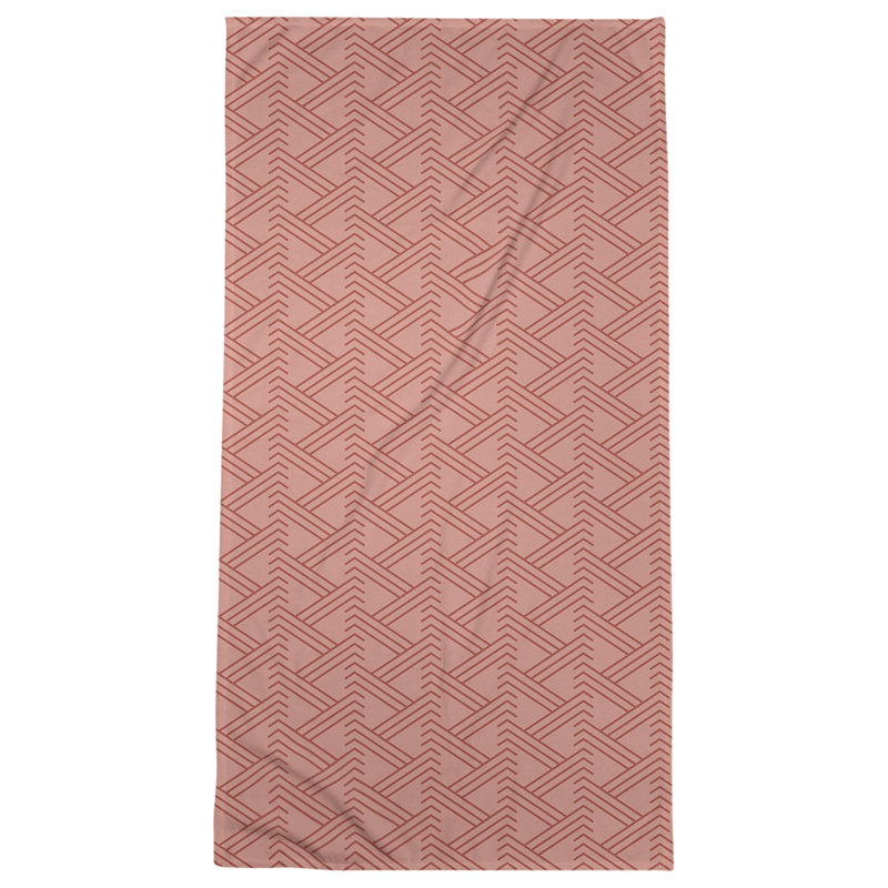 Jordao Bath Towel, Dark Red