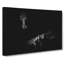 Guitarist in the Shadows - Wrapped Canvas-55360306