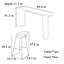 Petite table haute et chaise-110831932
