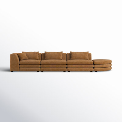 Donia Modular Upholstered Reversible Sectional