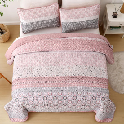 Ensemble de 3 ensembles de courtepointe Boho
