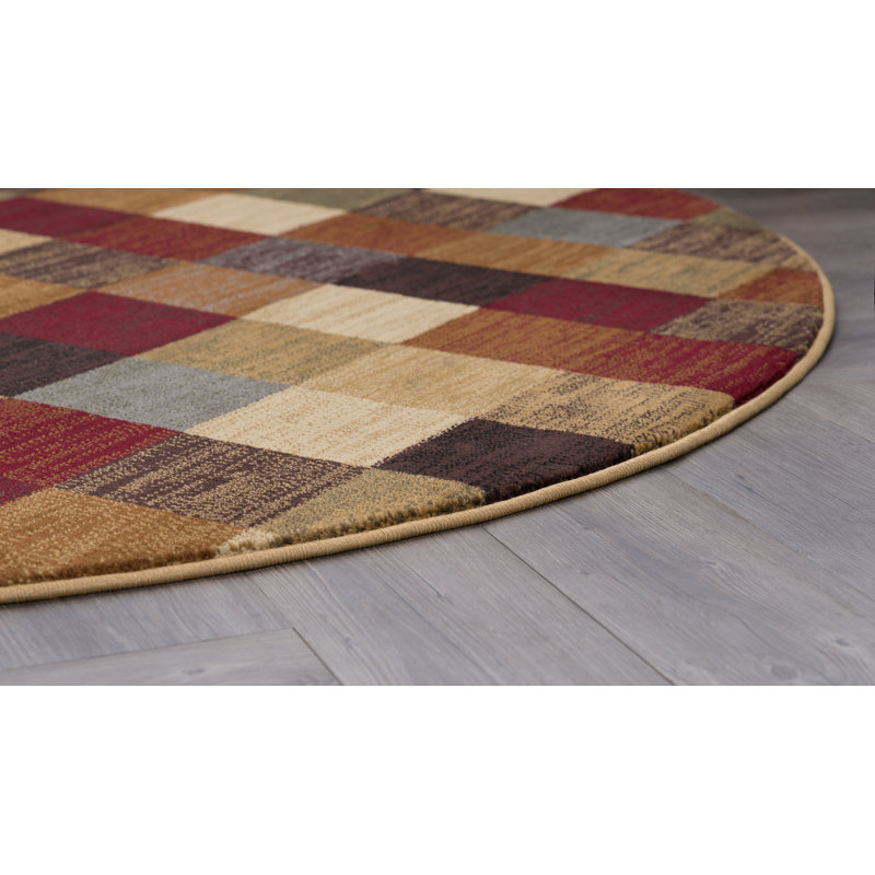 Menzen Indoor Rug, Round 5'3"