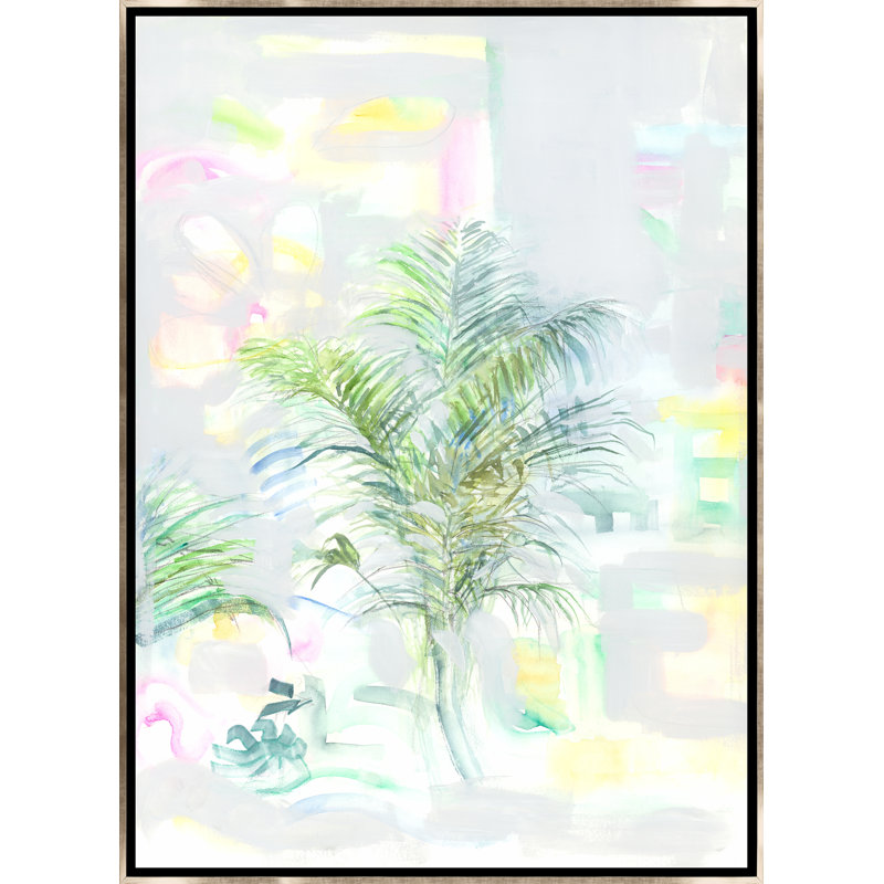 " Tropical Vegetation " by Maelani Blue, 58.5" H x 41.5" W
