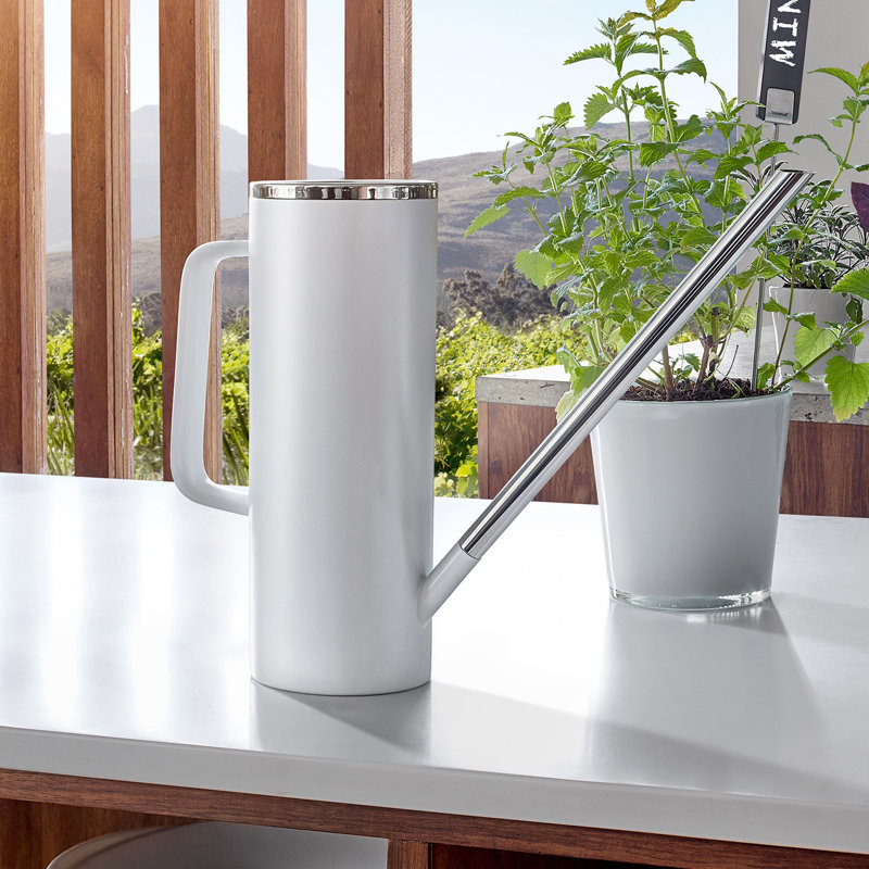 LIMBO 0.4-Gallon Watering Can, White