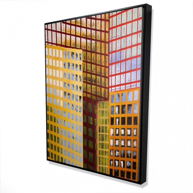 Skyscrapers Print On Canvas