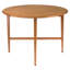 Solid Wood Top Trestle Dining Set