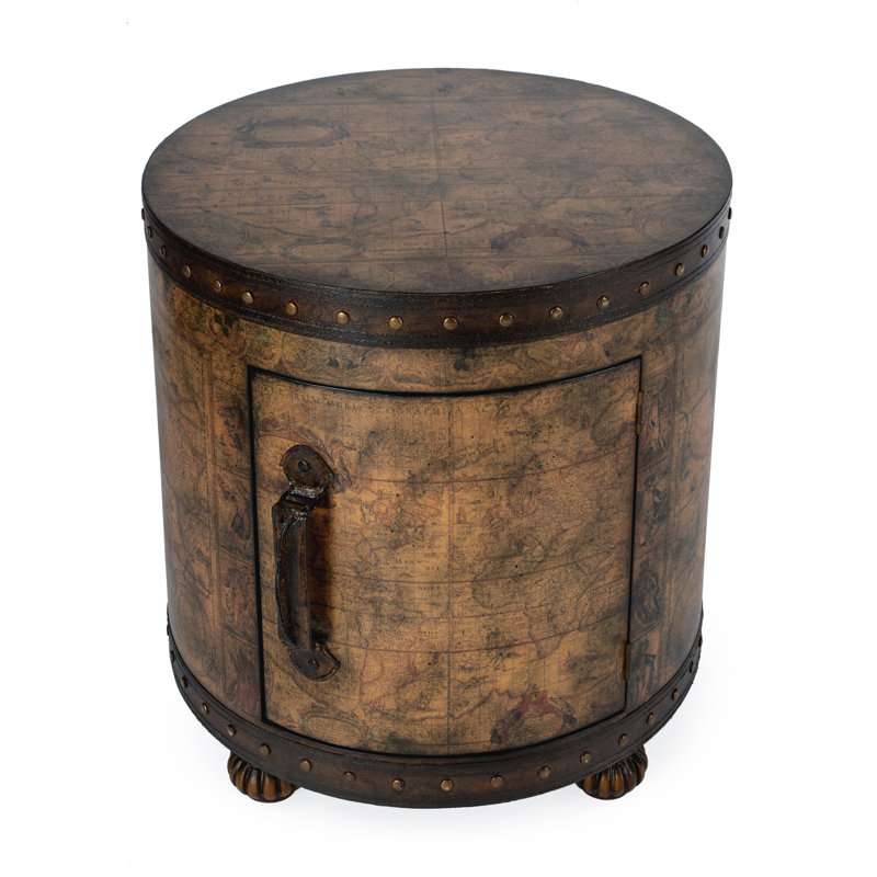 Vasco Old World Map Duffel Table
