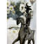 Figurine Ashkan «Don Quichotte» sur cheval