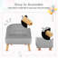 Fauteuil club avec repose-pieds Lorata