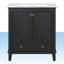 Meuble-lavabo simple 30 po avec plateau Seph