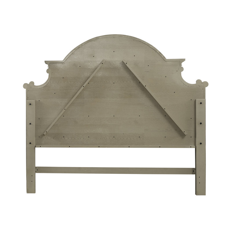 Colchester Queen Upholstered Panel Headboard - Brown, Queen, Brown