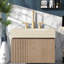 Meuble-lavabo moderne de 24 po (doit inclure le meuble-lavabo et le lavabo) avec rangement