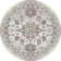 Medallion Non Slip Washable Rug(Brown)