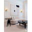 Applique murale dorée 1 lumière Transitional-26392608
