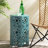 14" Side Table, Teal - Cut Out For Patio, Drink And Snack Facility Lightweight With &