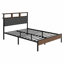 Table de chevet avec lit doux-2105927190