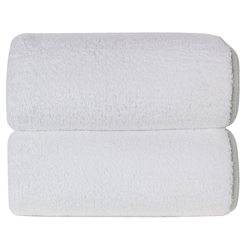 Contour Hand Towel, Silver