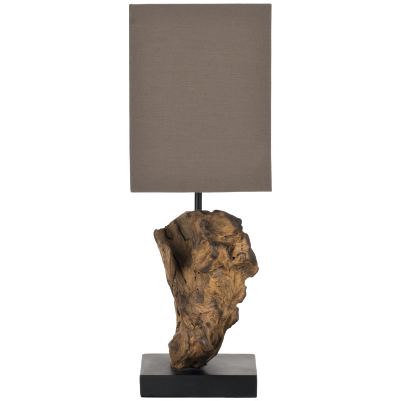 Wood Table Lamp